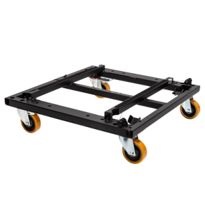 RCF KRT‑WH 3X HDL 38 Cart with Wheels – Black