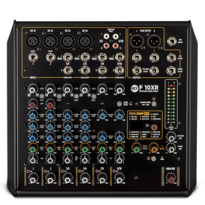 RCF F 10XR 10‑Channel Mixing Console with Multi‑FX 
