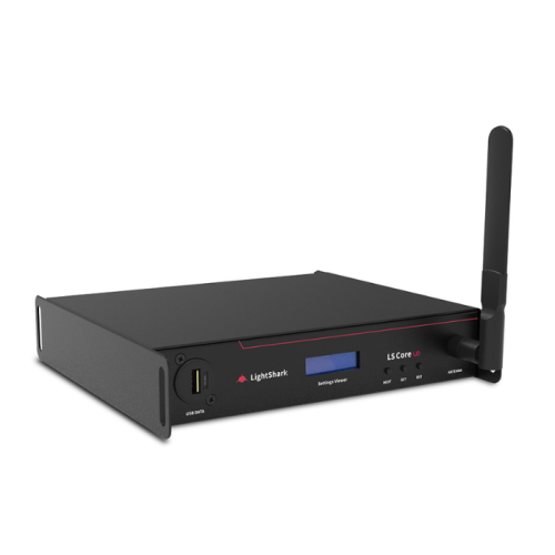 وحدة تحكم إضاءة LightShark LS Core io DMX - أسود