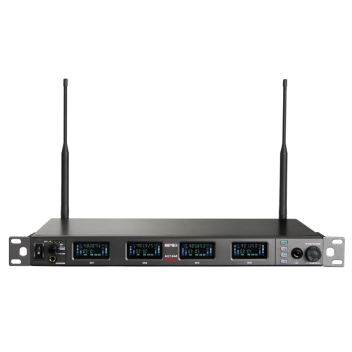 MIPRO ACT-848 UHF Digital Wideband Quad-Channel Receiver - Black