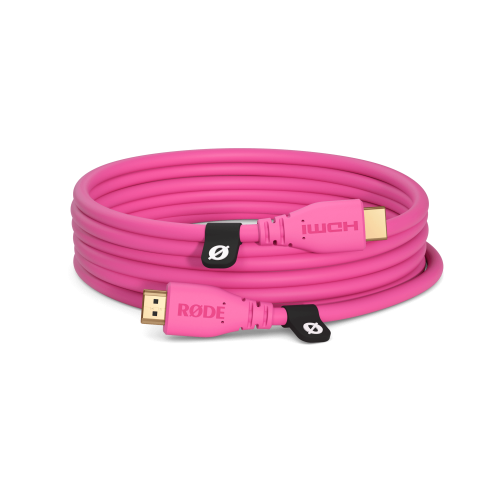 Rode 3m Premium HDMI Cable - Pink