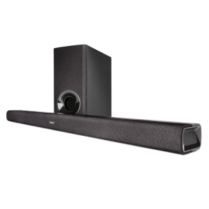 Denon DHT-S316 2.1 - شريط صوت متوسط ​​الحجم مع مضخم صوت لاسلكي - أسود