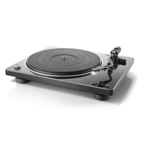 Denon DP-400 Premium belt-driven Hi-Fi Turntable - Black