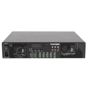 مضخم صوت RCF DMA 504 بقوة 2000 واط، رباعي القنوات، بتقنية المصفوفة، متوفر في الاتحاد الأوروبي - أسود