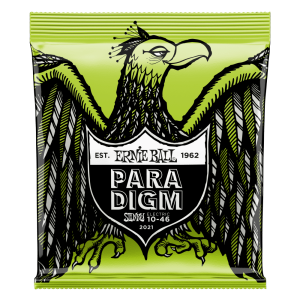 أوتار جيتار كهربائي Ernie Ball P02021 Regular Slinky Paradigm - مقاس 10-46