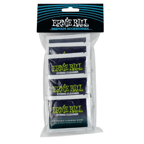 إرني بول - P04249 مناديل وندر وايبس لتنظيف الأوتار - عبوة تحتوي على 20 قطعة