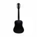 Flight AC150BK 3/4 Steel String Acoustic Guitar - Black