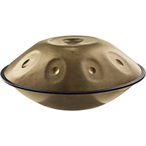 Meinl Sonic Energy Handpan Stainless Steel, Vintage Gold, D Amara, HPSTL91
