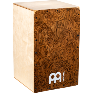 Meinl SC100BW Snare Cajon 100, Burl Wood