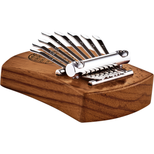 Meinl KL802FOL كاليمبا صغيرة 8 نغمات، زهرة الحياة، خشب حمار الوحش الأحمر