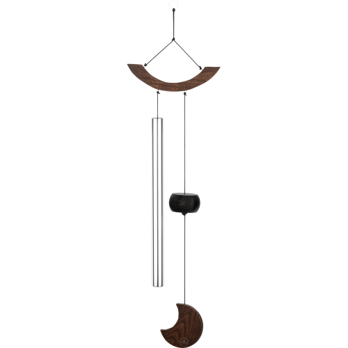 Meinl MMC35S جرس تأمل القمر 35" / 88 سم، 432 هرتز، تعليق منحني - فضي