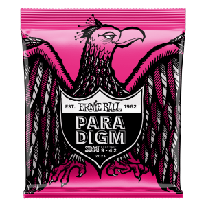 أوتار غيتار كهربائي Ernie Ball Super Slinky Paradigm - قياس 9-42 - رقم المنتج P02023