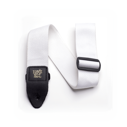 Ernie Ball White Polypro Guitar Strap -P04036 Ernie Ball White Polypro Guitar Strap -P04036