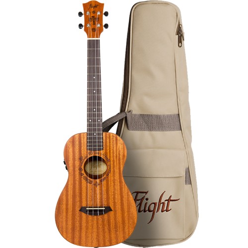 Flight DUBS Electro-Acoustic Bass Ukulele