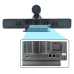 PeopleLink 4K PTZ Videobar - Black