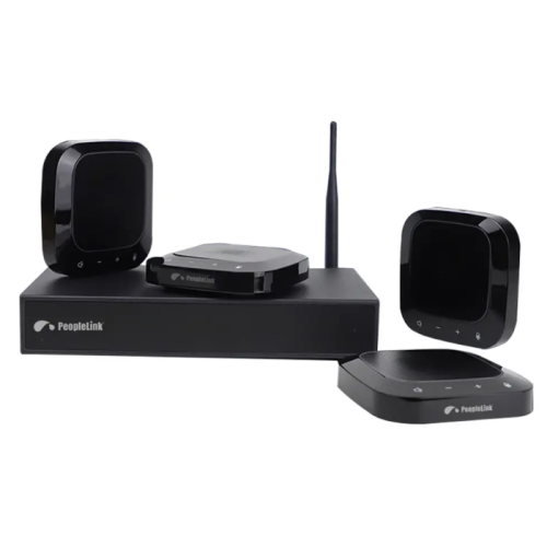 PeopleLink Cascade 4C+ PVC 50WS Wireless Audio - Black