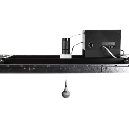 ميكروفون سقفي آلي ثلاثي العناصر Clockaudio CCRM 4000/C 303-RF - أبيض