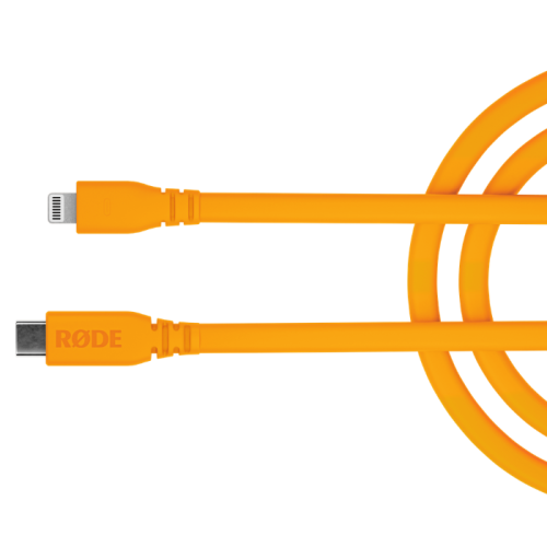 كابل RODE SC19 USB-C إلى Lightning بطول 1.5 متر - برتقالي