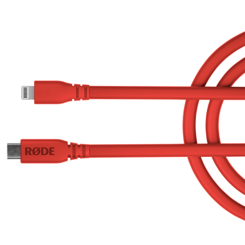 كابل RODE SC19 USB-C إلى Lightning بطول 1.5 متر - أحمر