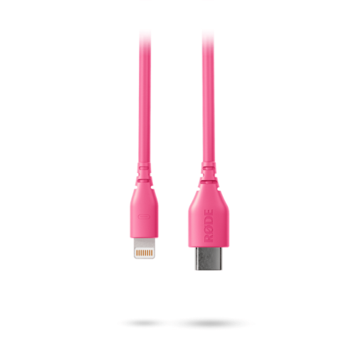 RODE SC21 USB-C to Lightning Cable 30cm - Pink