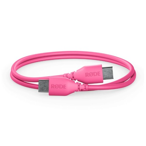 كابل Rode SC22 بطول 30 سم من نوع USB-C إلى USB-C - وردي