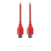كابل Rode SC22 بطول 30 سم من نوع USB-C إلى USB-C - أحمر