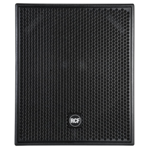 مضخم صوت جهير عالي الكفاءة RCF S 8018 II بقوة 1500 واط - أسود