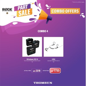 Combo Offer - Rode Wireless GO II 