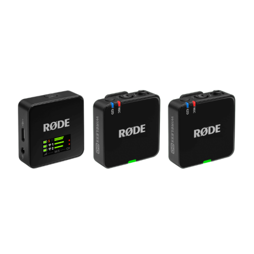 Rode Wireless GO (Gen 3) Compact Wireless Microphone System - Black