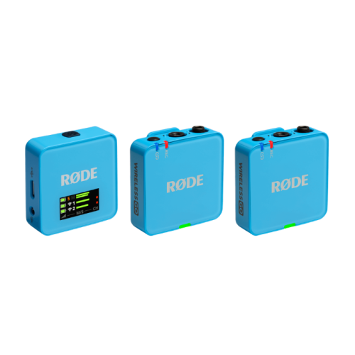 Rode Wireless GO (Gen 3) Compact Wireless Microphone System - Blue
