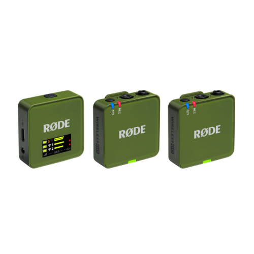 نظام ميكروفون لاسلكي مدمج Rode Wireless GO (الجيل الثالث) - طحلب