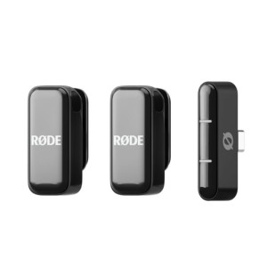 ميكروفون لاسلكي فائق الصغر رود Wireless Micro، إصدار USB-C – باللون الأسود