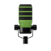 RODE WS14 Pop Filter for PodMic - Green