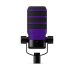 RODE WS14 Pop Filter for PodMic - Purple RODE WS14 Pop Filter for PodMic - Purple
