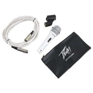 Peavey PVÂ®i 2 Dynamic Vocal Microphone with XLR Cable - White